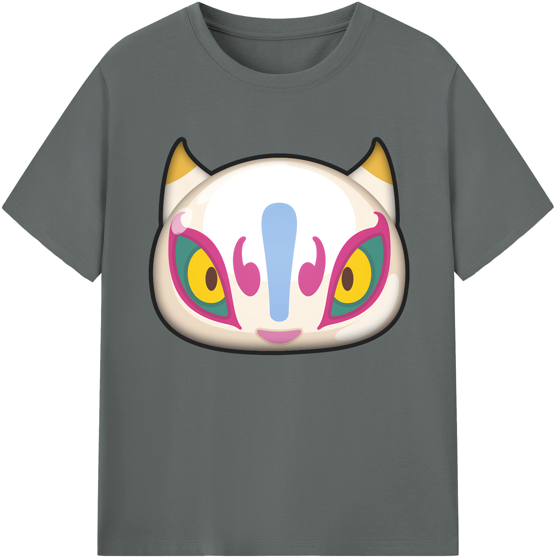 （画像用） 妖怪ウォッチ Yo-kai Watch 綿100％ メンズ半袖Tシャツ｜肌触りやわらか＆通気性